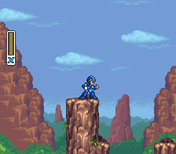 MMX2 - Volcanic Zone Stage Start.png