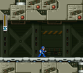 MMX3 - Weapons Factory Stage Start.png