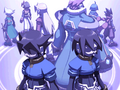 Cutscene art from Mega Man ZX Advent.