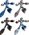Alternate colors in Marvel vs. Capcom: Infinite.