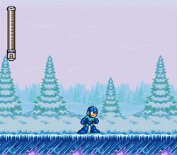 Freeze Man Stage.