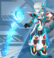 DiVE Armor iCO in Mega Man X DiVE.