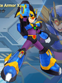 Ultimate Armor X model in Mega Man X DiVE.