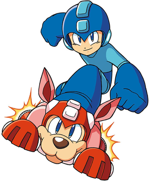 RCW - Mega Man & Rush Art.png