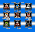 Stage Select screen