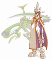 Concept art for Mega Man Zero 3.