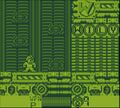 Wily Stage 2 Starting Screen with all doors closed