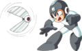 Alternative art from Mega Man 1.