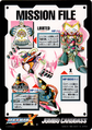 Jumbo card VII (back) in Rockman X Mega Mission.