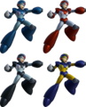Alternate colors in Marvel vs. Capcom: Infinite.