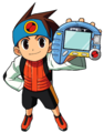 Artwork in Mega Man Battle Network 3.