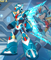 DiVE Armor X in Mega Man X DiVE.