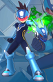 Star Force Mega Man in Mega Man X DiVE.